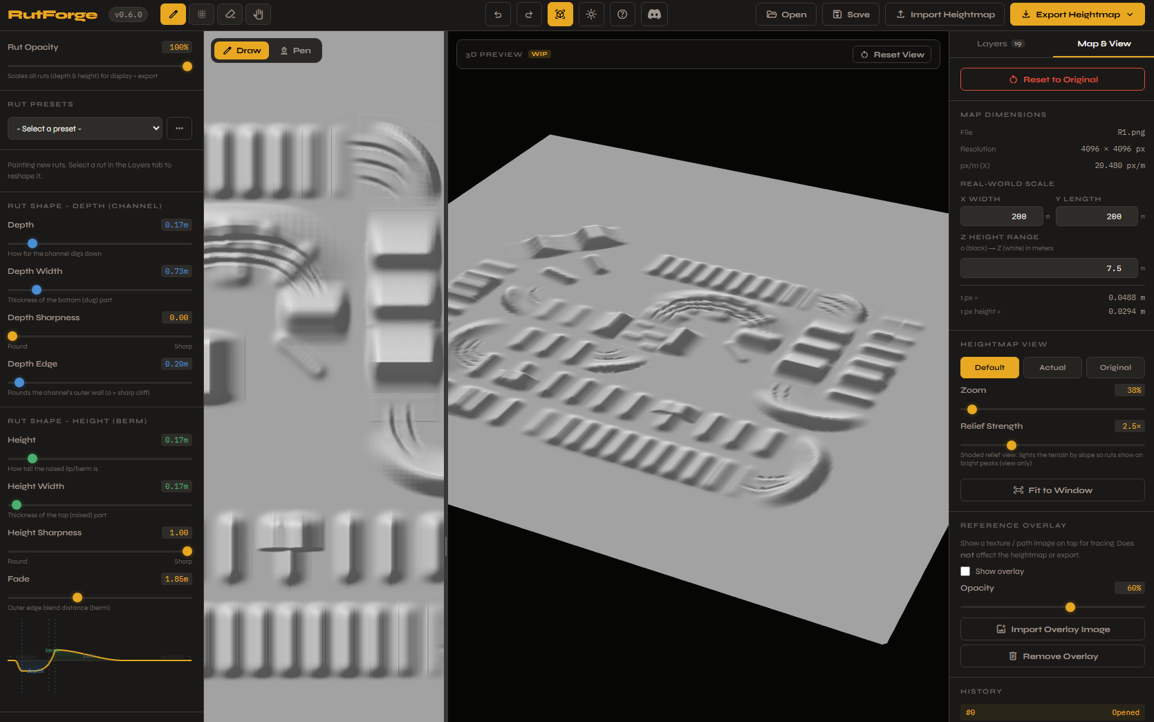 3D preview